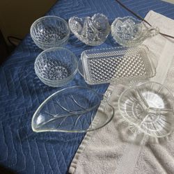 Vintage candy dishes