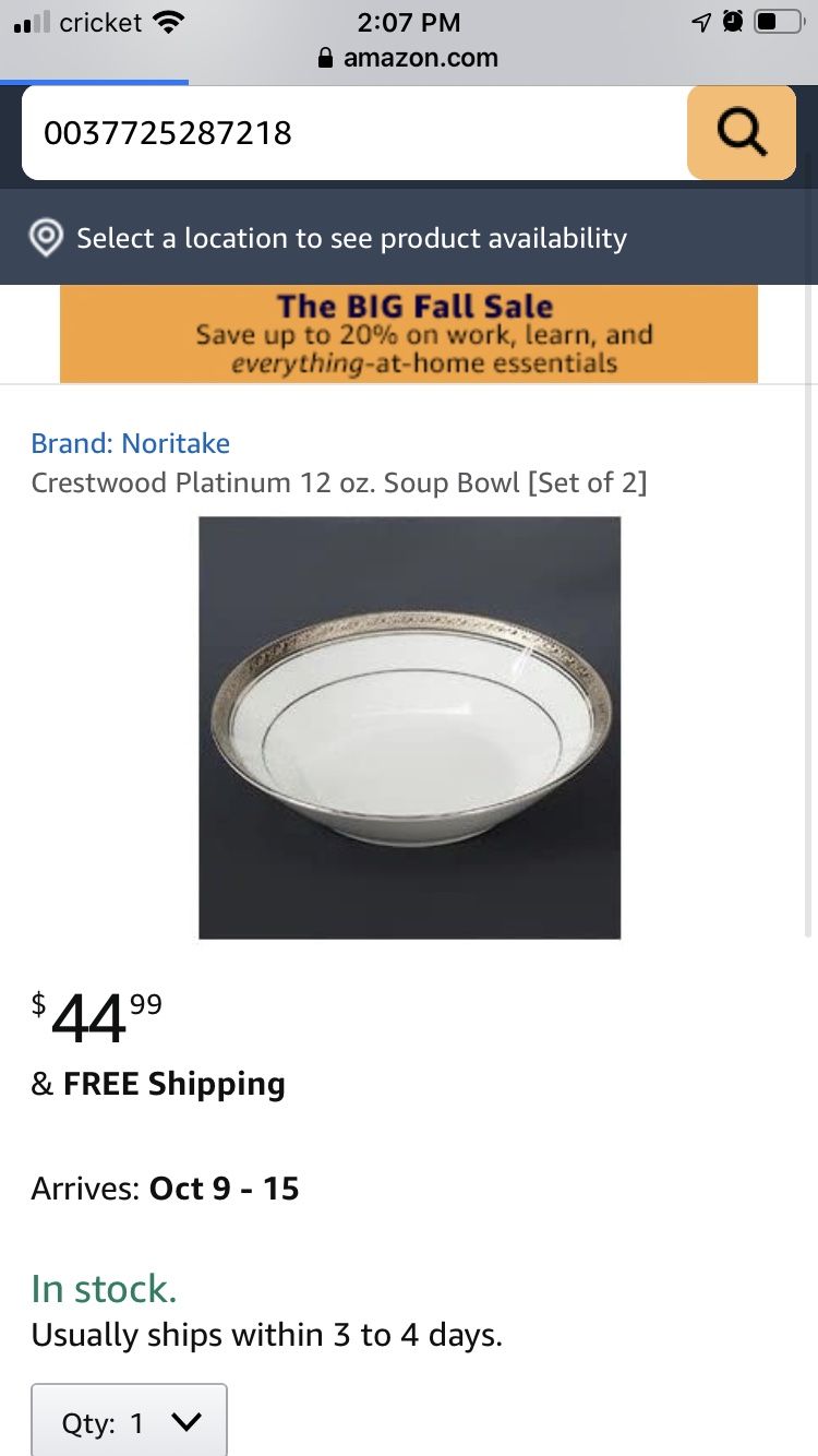 Legindary by Noritake China set