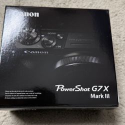 Canon G7x Mark III
