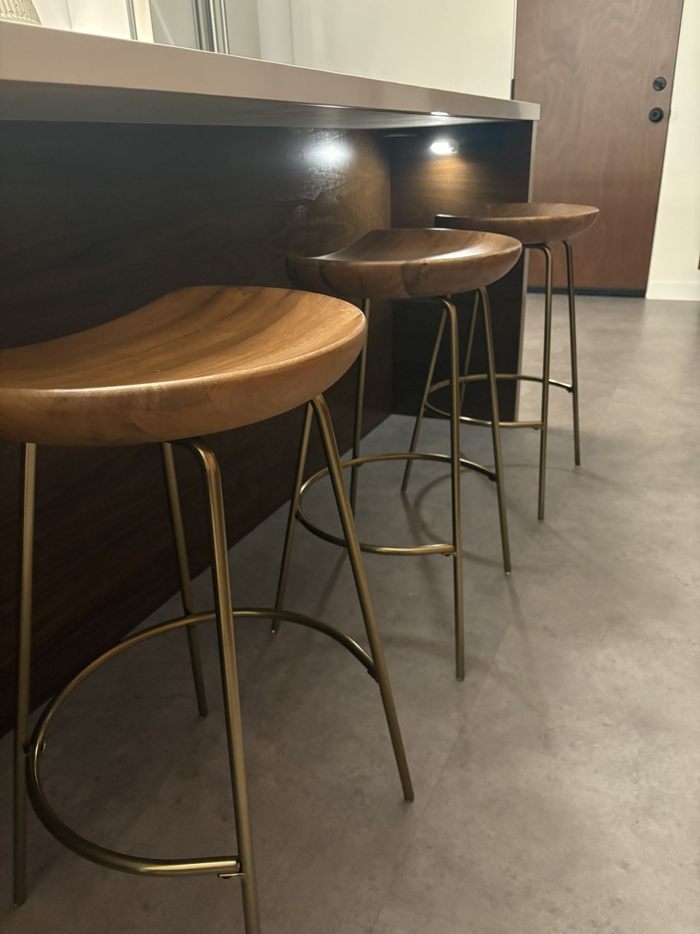WEST ELM BAR STOOLS