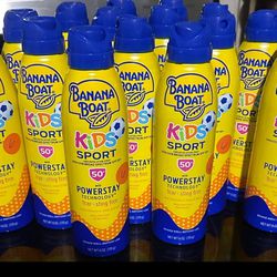 BRAND NEW Kids Banana Boat Spray Sunscreen!