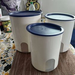 Tupperware storage containers