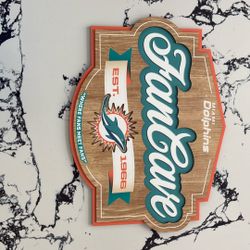 Dolphins Fan Cave Poster