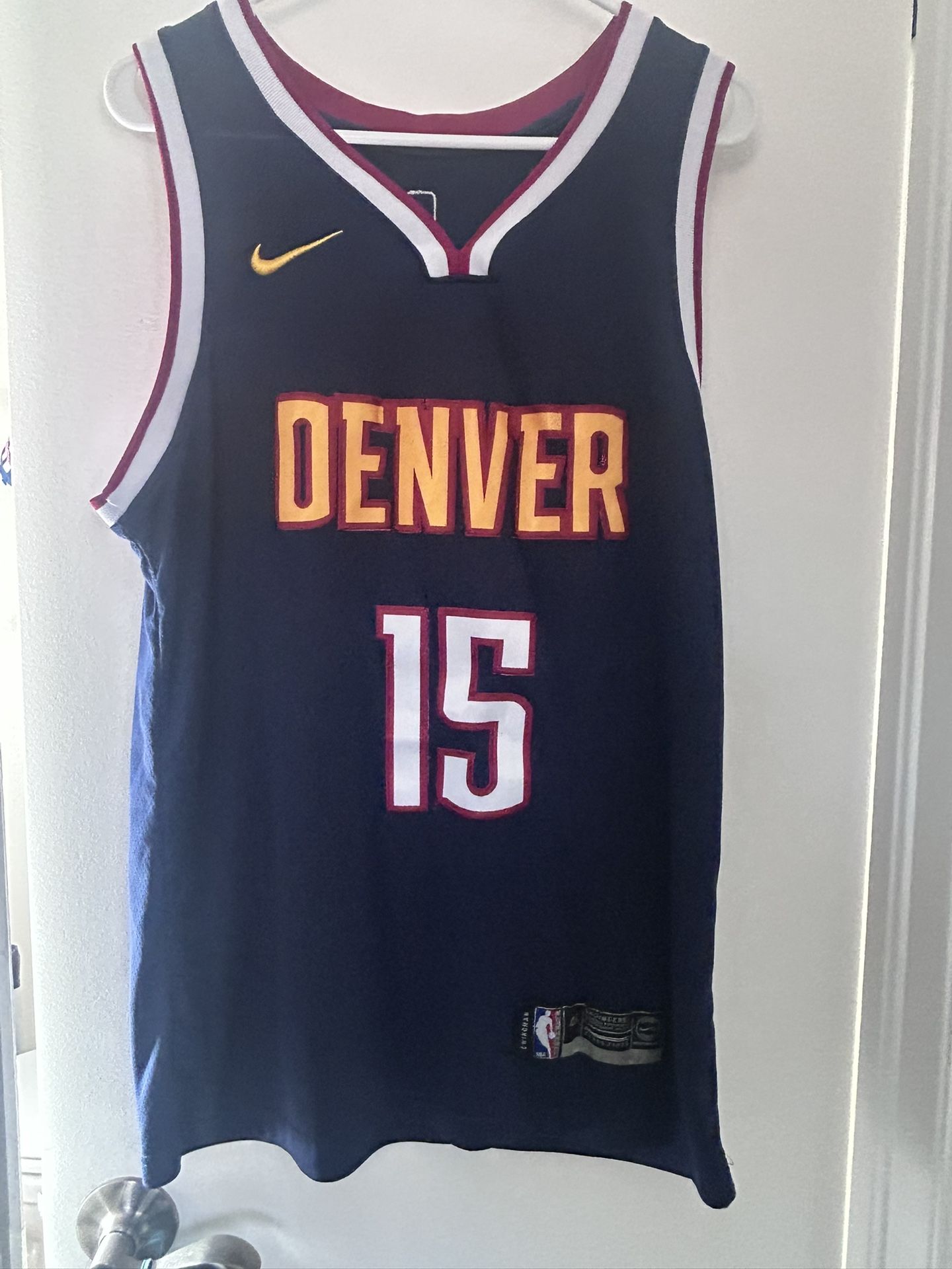 Men’s Nike Nikola Jokic #15 Denver Nuggets Swingman Jersey Medium