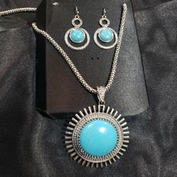 Necklace And Earrings Set