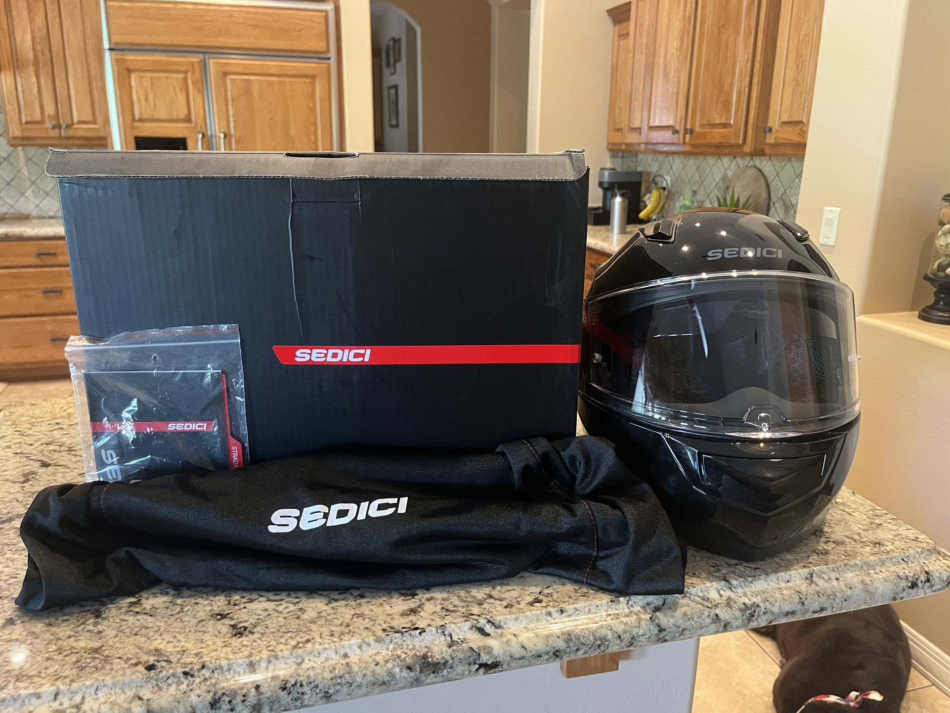 Sedici Strada 2 Helmet Used 3 Times Size Sm