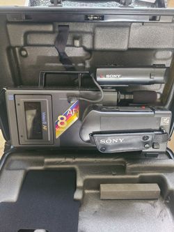 Sony super 8 video recorder and playback