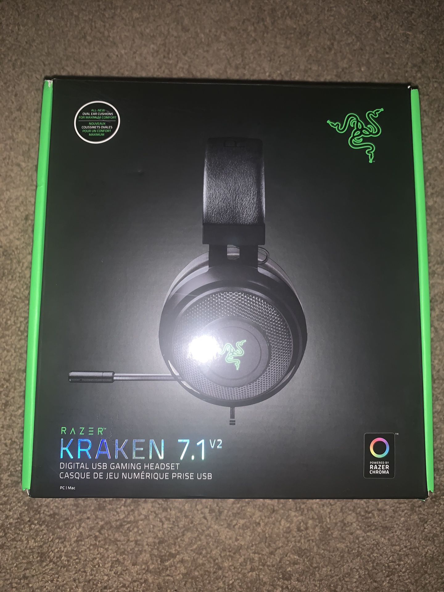 Razer Kraken 7.1 v2 Headset Headphones