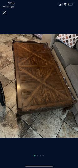 wood center table