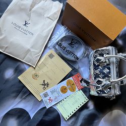 Luxury metallic hand bag