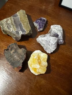 Rough Crystals and Stones