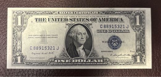 $1 1935 G. Vintage banknote USA