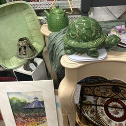 Large Ceramic Turtle