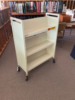 Metal office shelving - $50 each – all 9 pieces $300: