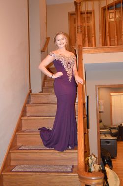Plum Purple Prom dress