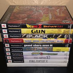 PlayStation 2 Video Games PS2 Great Titles