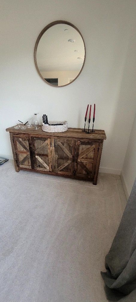 4 DOOR ACCENT CABINET NEW