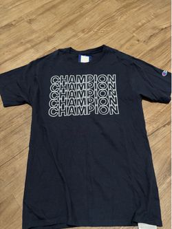 Navy blue champion shirt