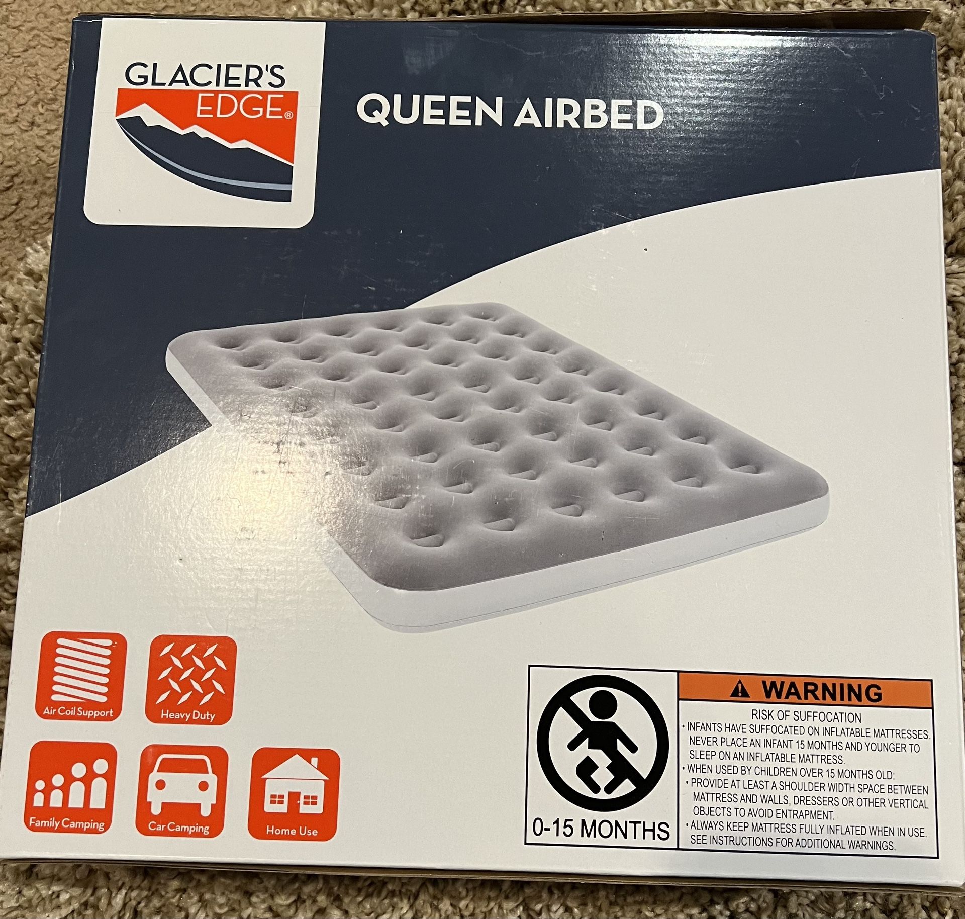 Glacier’s Edge Queen Airbed