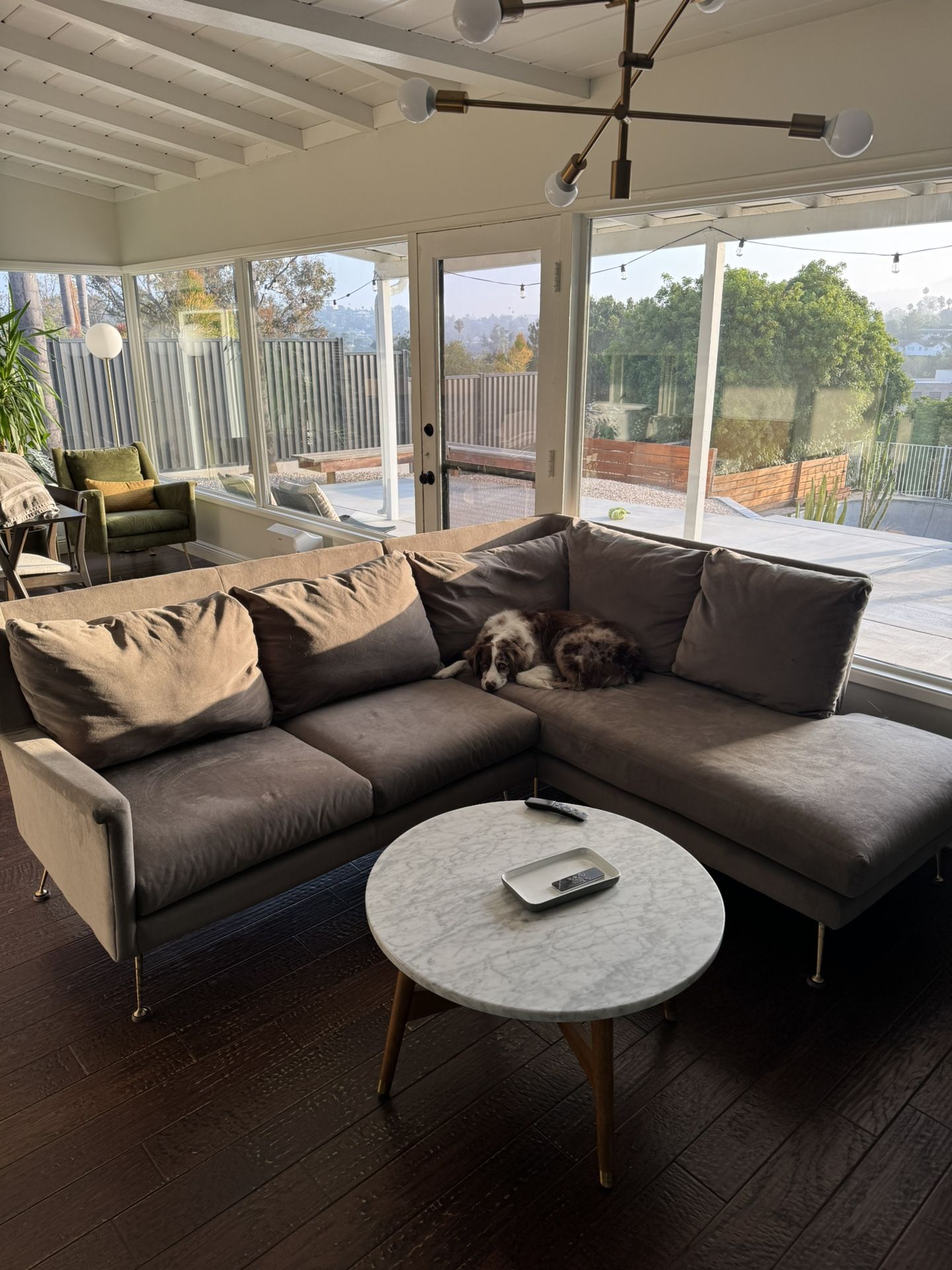 West Elm Carlo Couch with Chaise