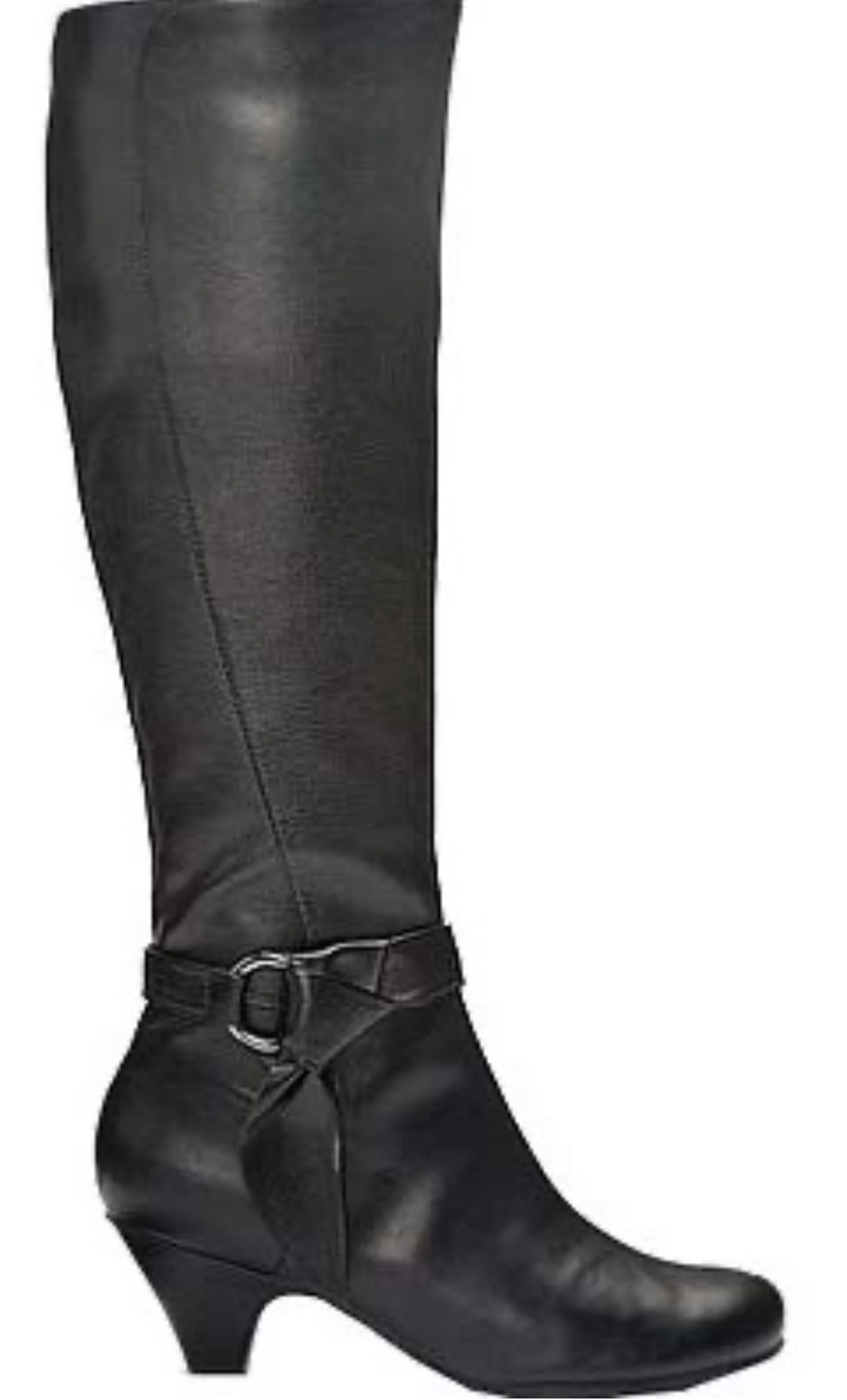 Aerosoles Infamous Black Boots Size 11 Wide (NIB)