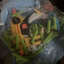 nerf and laser tag guns 