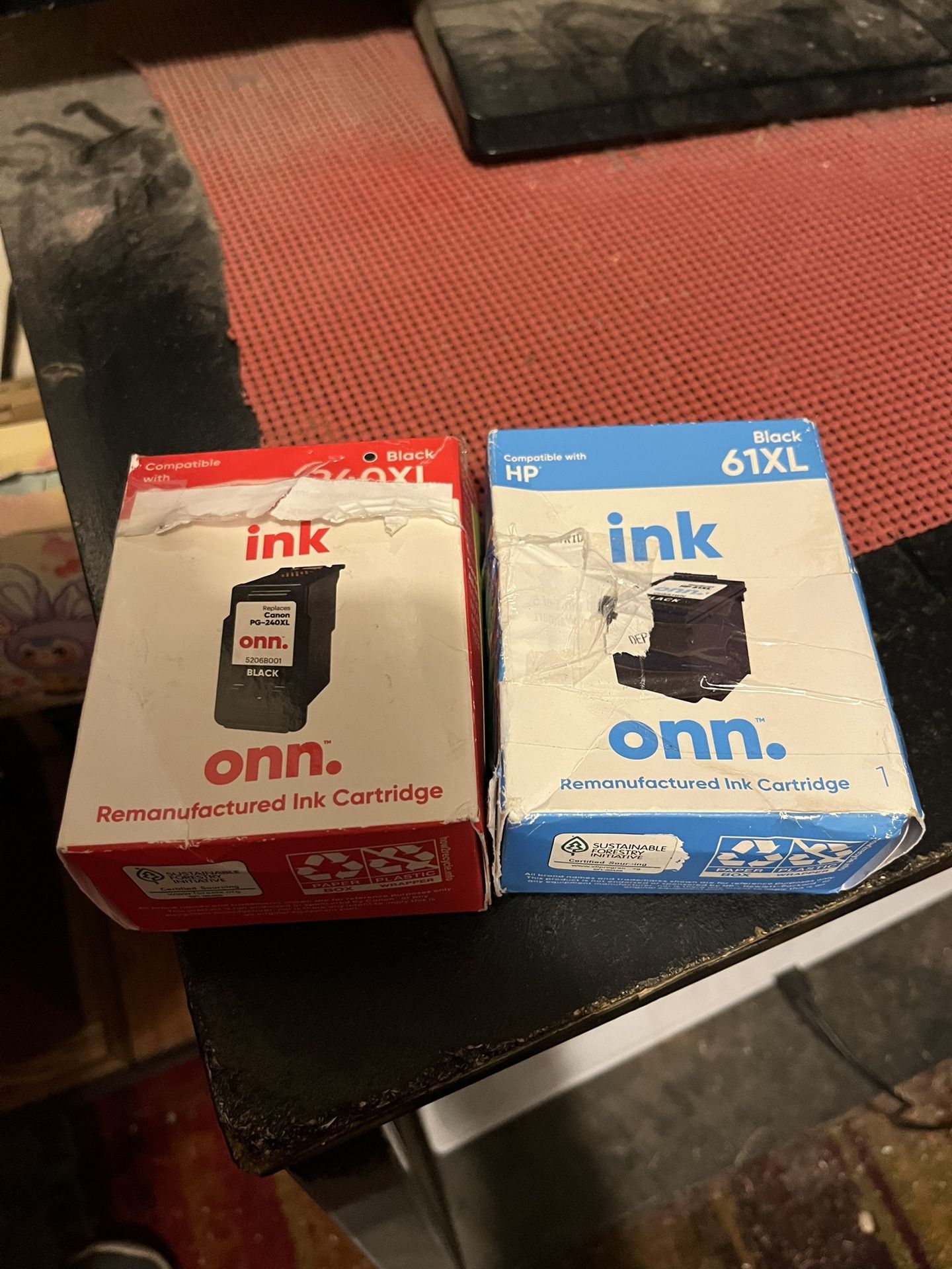 New never used ink cartridges