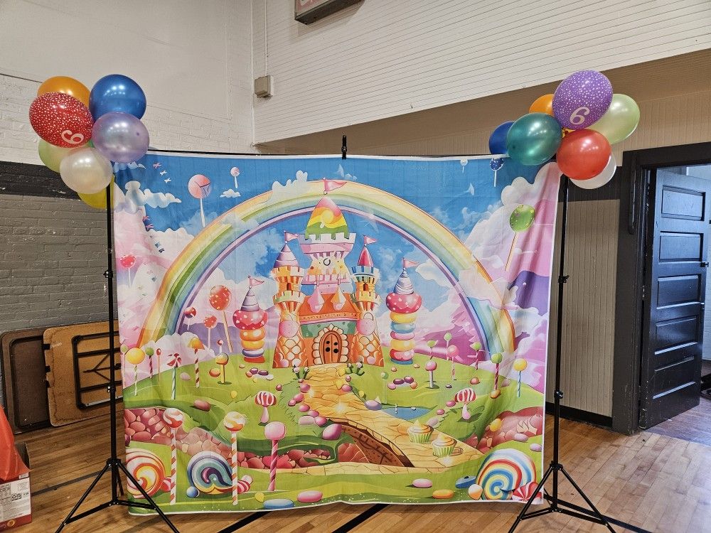 Candyland Backdrop