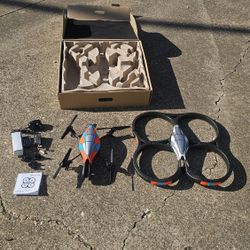 AR Parrot Drone 1.0 Quadcopter with Air Base