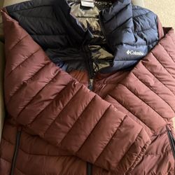 Men XL Columbia Omnitech  Powder Lite Jacket