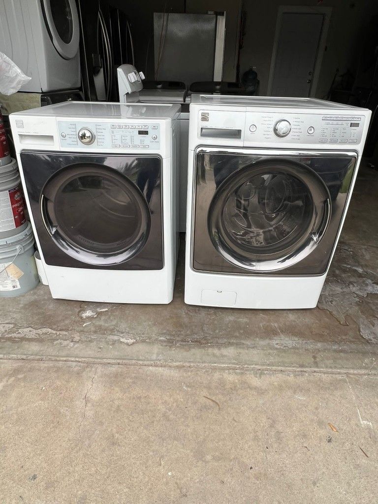 Set Of Washer And Electric Dryer Kenmore Everything Working Perfect Condition...