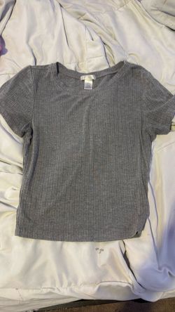 bozzolo brand size small grey crop top