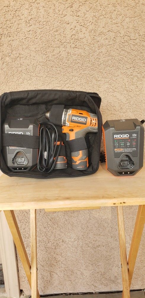 Ridgid 12v drill