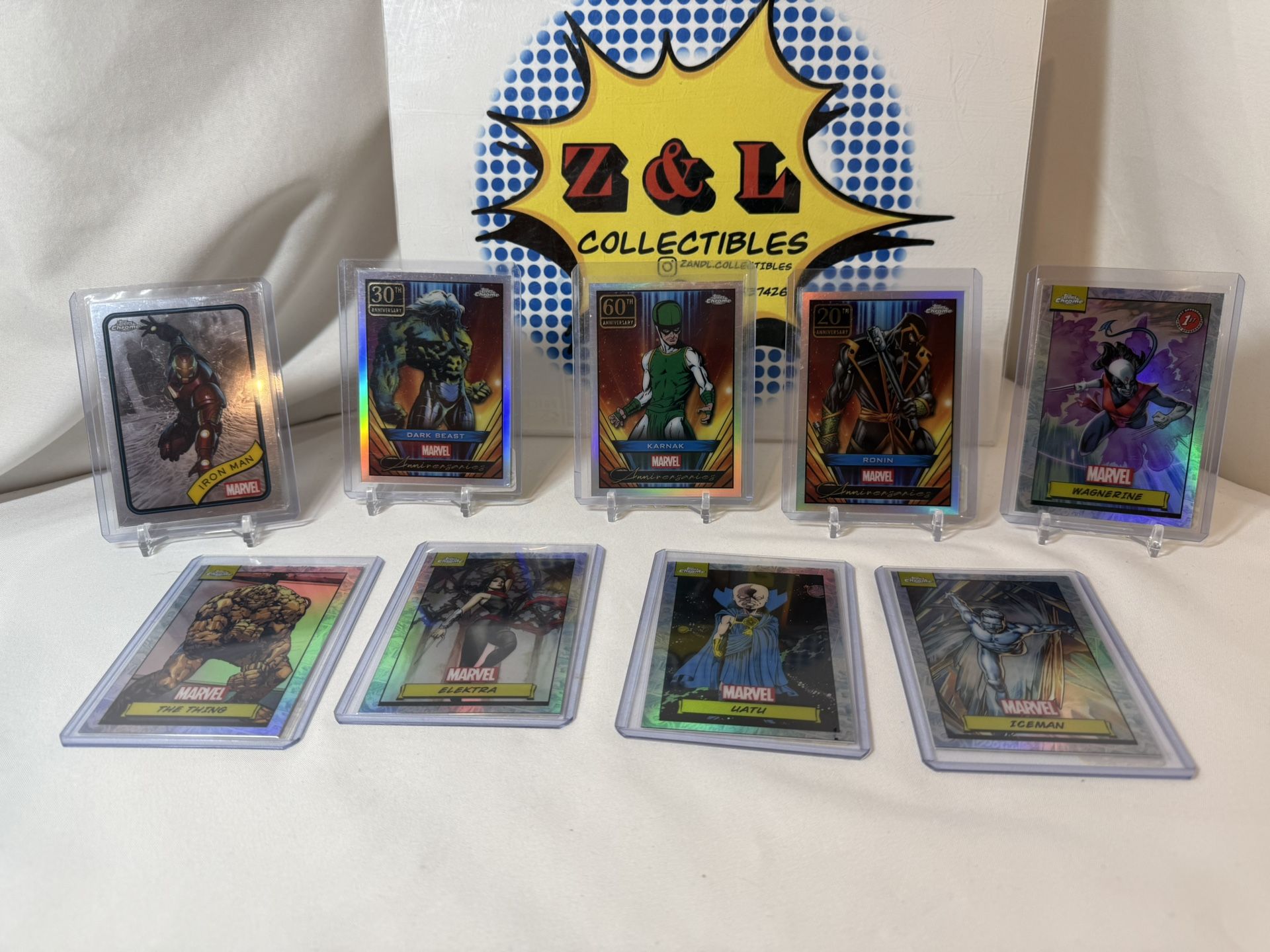 2025&2024 Marvel Topps Chrome