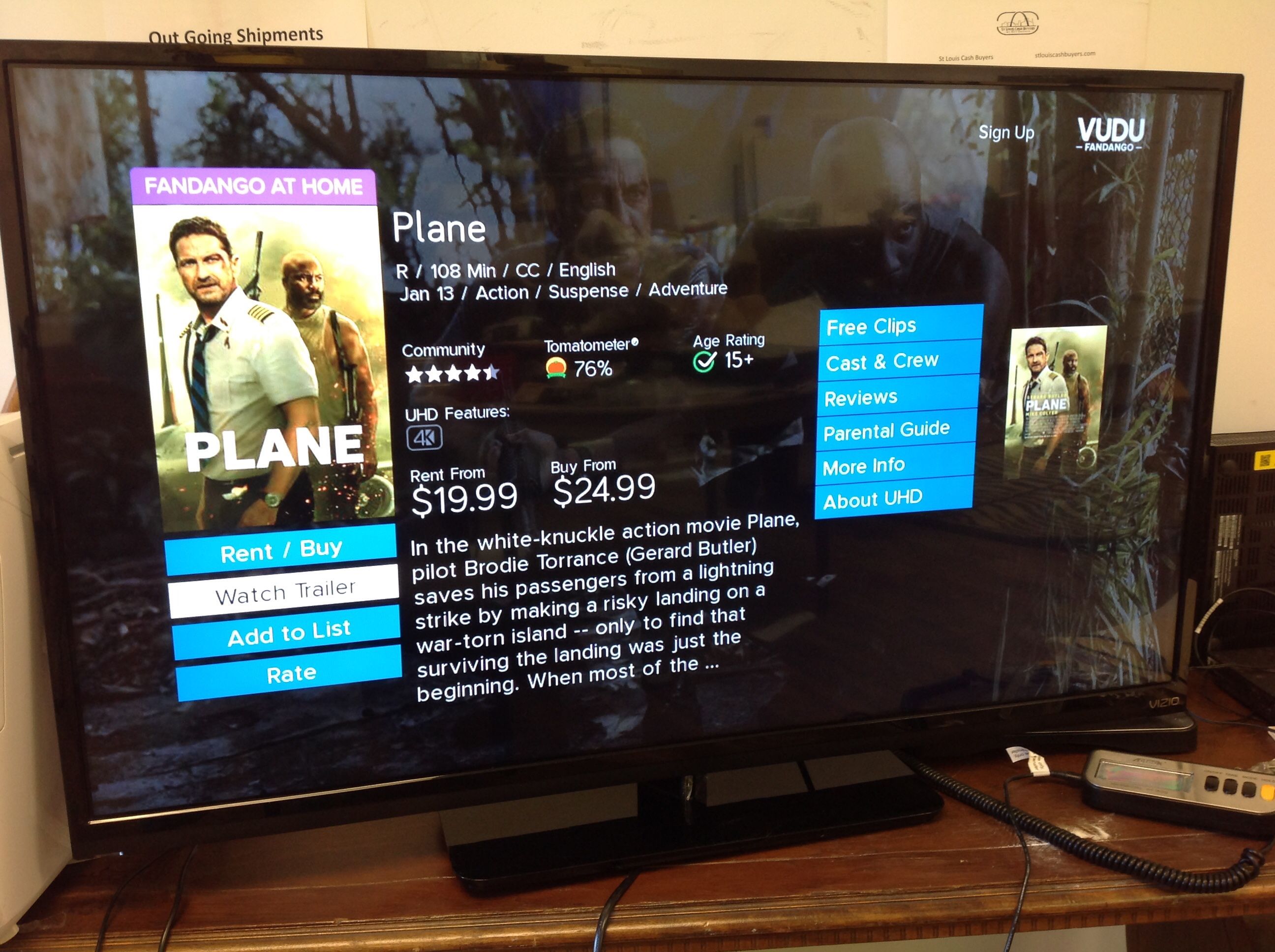 40" Flat Screen Vizio TV For Sale 📺