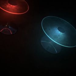 Led Glass Color Changing Tables 