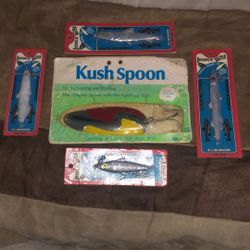 Vintage Spoons And Lures 
