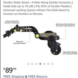 Stroller Glider Board Ride Along