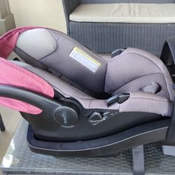 Baby Car seat and Two Car Booster Seats