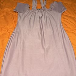 cold-shoulder maxi dress