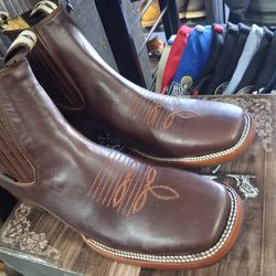 Botines De Piel De México Cómodas Estilo Rodeo