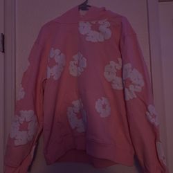 Denim Tears Hoodie Pink