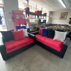 Sofa And Loveseat 