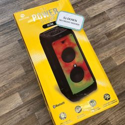 New The Power Speaker Ultra Bluetooth Speaker - 90 DAY WARRANTY - $1 DOWN - NO CREDIT NEEDED 