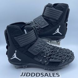 Nike Jordan Force Savage Elite 2 Football Cleats Black CV1665-103 Men’s Sz 11.5  New