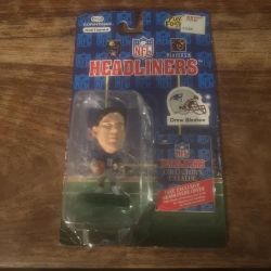 1996 NFL Corinthian Headliners Drew Bledsoe New England Patriots Figure NIB