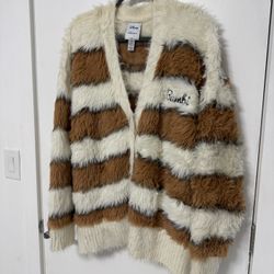 Disney Bambi Cardigan Sweater Size 1X