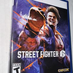 Street Fighter 6  Sony PlayStation 5 PS5 Arcade Fighting Game Capcom