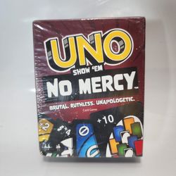 Mattel UNO Show em No Mercy Card Game