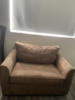 Kevin Charles sleeper loveseat with twin size pullout mattress